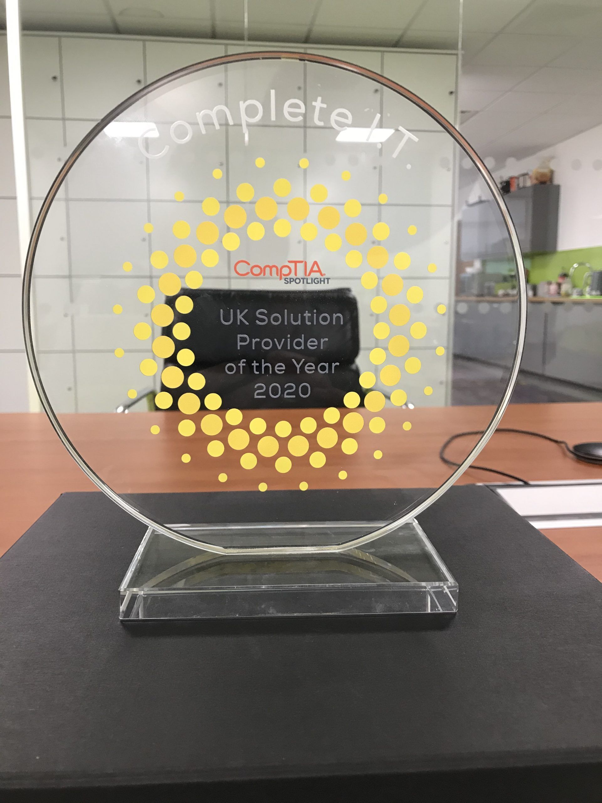 Complete I.T. wins Comptia Award