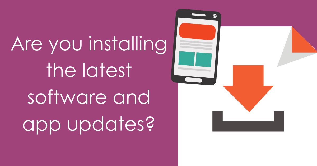 are you installing latest software