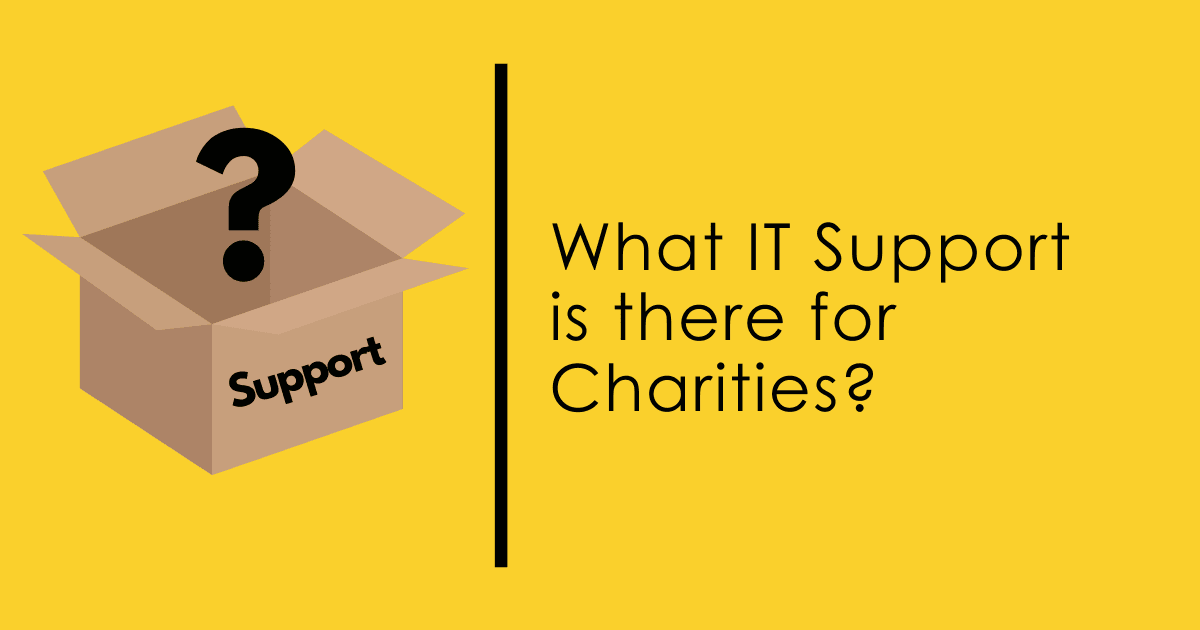 What IT Support is there for Charities?