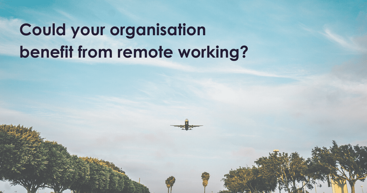 Benefits of remote working