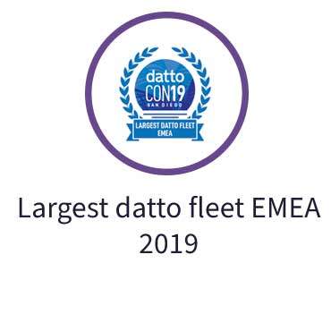 Largest datto fleet EMEA 2019