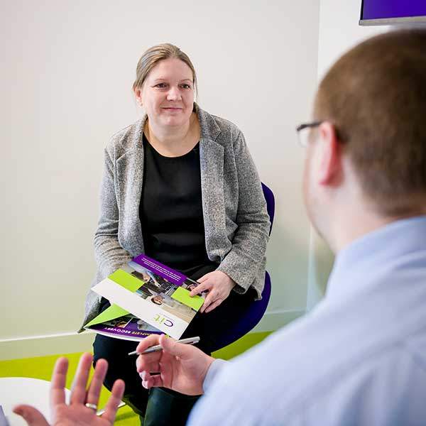 managed-it-services-discussion Customer meeting to discuss Managed IT Services