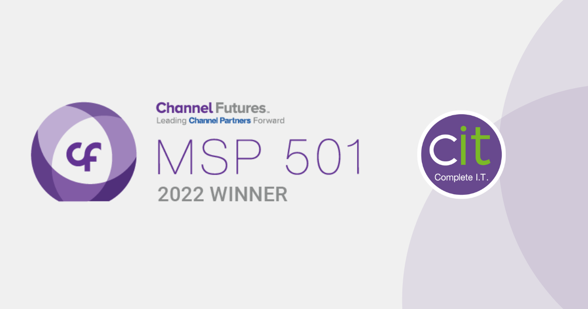 Another Year, Another MSP 501 Ranking!
